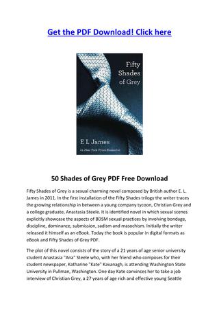 50 Shades Of Grey Free Full Ebook Download Pdf